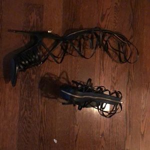 Aldo gladiator sandals never worn